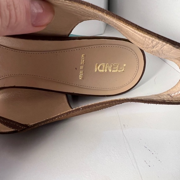 FENDI FF Platforms color block flatform spring trending style size 40/9 RARE - Picture 12 of 15